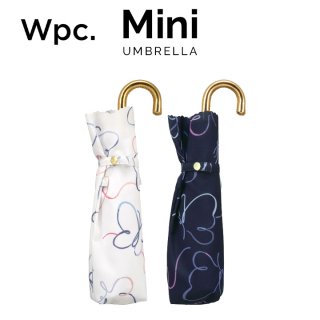 【Wpc】 折りたたみ傘 晴雨兼用傘 バタフライリボンmini ワールドパーティー