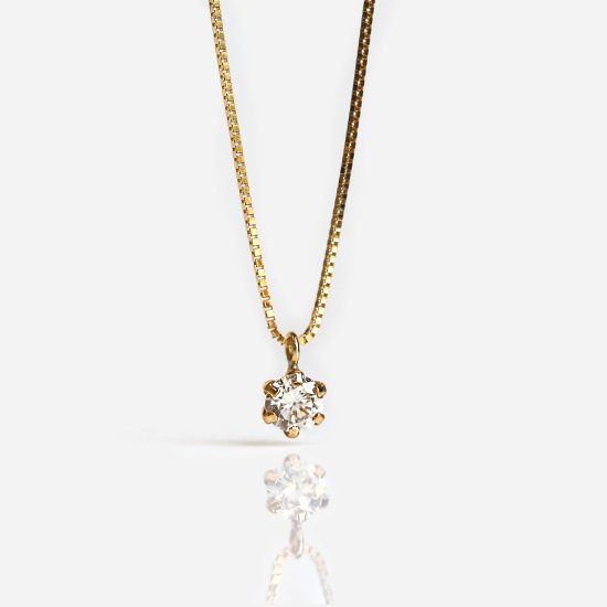 Diamond Necklace 0.125ct | K18