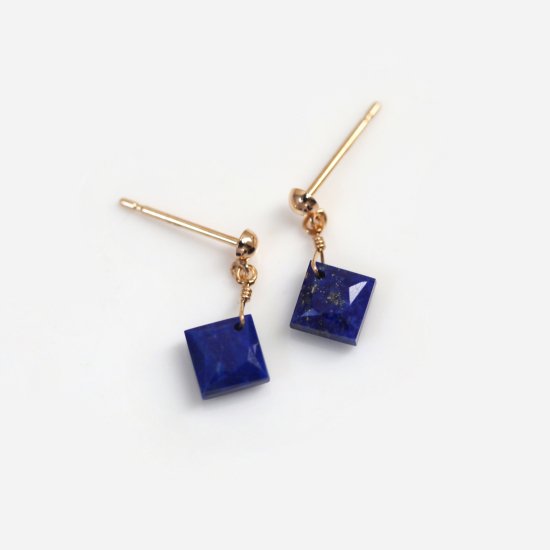 lapis lazuli Pierce | K10YG〈WEB限定〉
