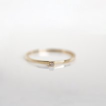 Diamond Stack Ring | K10YG