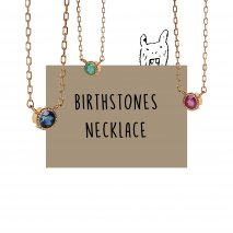 Birthstone Necklace | K18