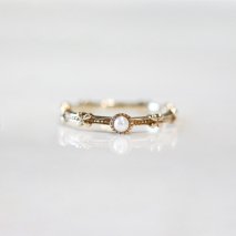 Pearl Boho Ring | K10YG