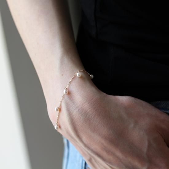 アコヤパール ブレスレット | １０金 - cui-cui［キュイキュイ］