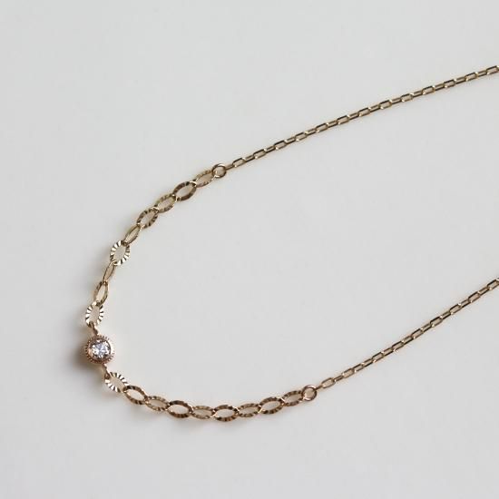 一粒ダイヤ ブレスレット | １０金 - cui-cui［キュイキュイ］