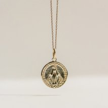 Coin Necklace | K10YG
