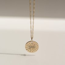 Coin Necklace | K10YG
