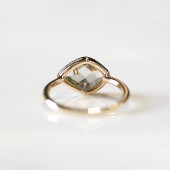 ルチルクォーツ リング | １０金 - cui-cui［キュイキュイ］