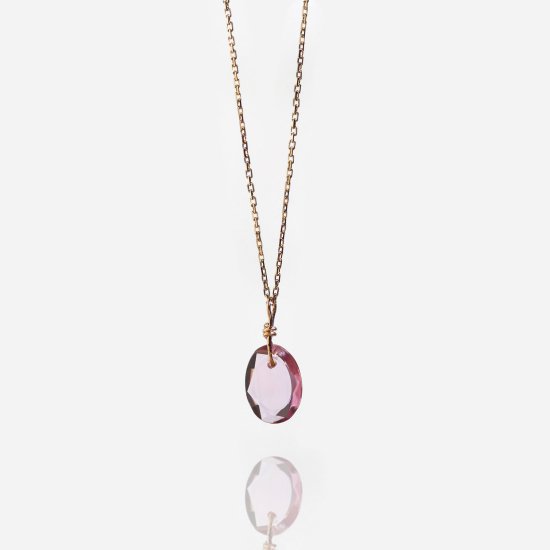 Color Sapphire Necklace | K10YG〈WEB限定〉