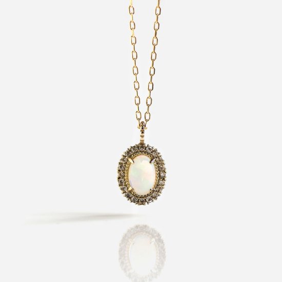 Opal Necklace | K10YG〈Web限定〉<img class='new_mark_img2' src='https://img.shop-pro.jp/img/new/icons14.gif' style='border:none;display:inline;margin:0px;padding:0px;width:auto;' />