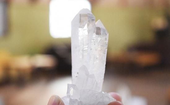 【 美品 高品質 】 水晶 クラスター スターブラリー ビジョンクオーツ ゼッカデソウザ産水晶クラスター・ヴィジョンクォーツ・スター