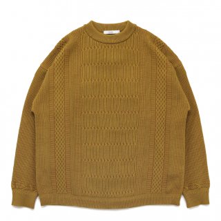 Tsurara Knit / MUSTARD