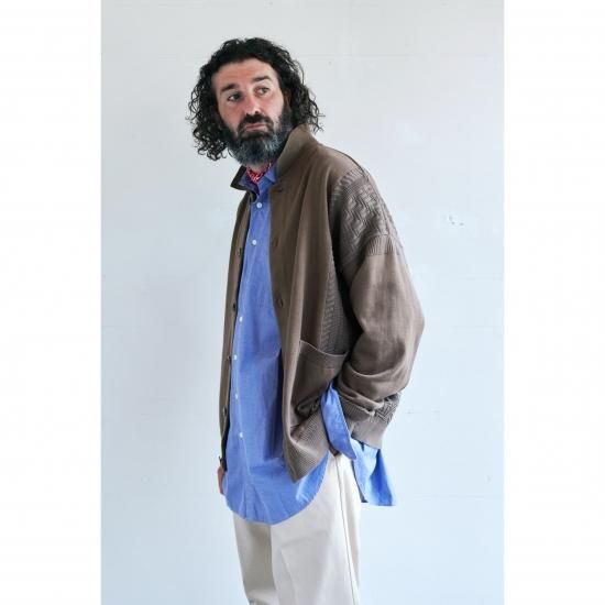 Sazanami Collar Cardigan / BLACK - YASHIKI Sazanami Collar Cardigan / BLACK - YASHIKI