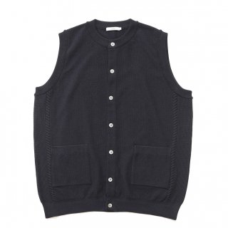 Mizuoto Knit Vest / BLACK