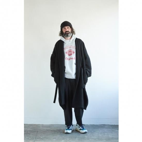 Ochibabune Knit Coat / BLACK - YASHIKI Ochibabune Knit Coat / BLACK - YASHIKI