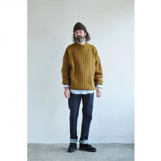 Kinshu High neck Knit / WHITE - YASHIKI