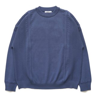 Seijaku Knit / Smalt-blue