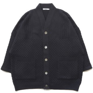 Yukigumo Hanten Cardigan / Black