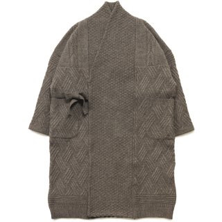 Hoko Knit Coat / Mocha