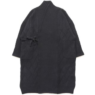Hoko Knit Coat / Black