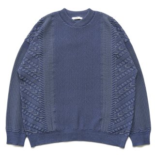 Hanadoki Knit / Smoky-blue