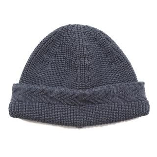 Yagasuri Knit Cap / Navy