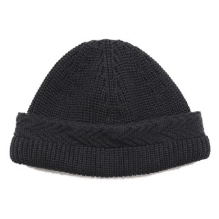 Yagasuri Knit Cap / Black