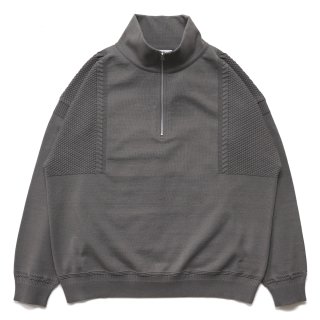 Suikyo Half Zip Knit / GREIGE