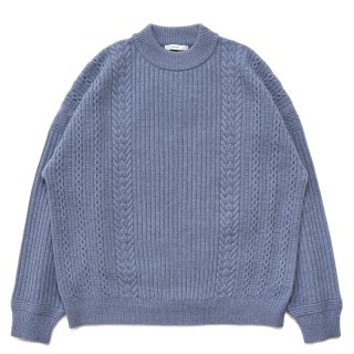 Tofu Knit / SAX-BLUE