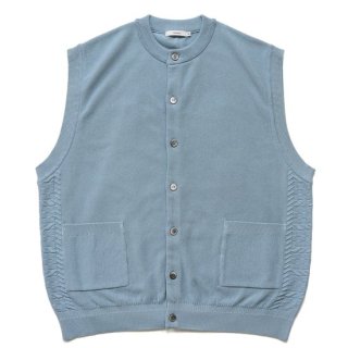 Tsukushi Vest / SKY-BLUE