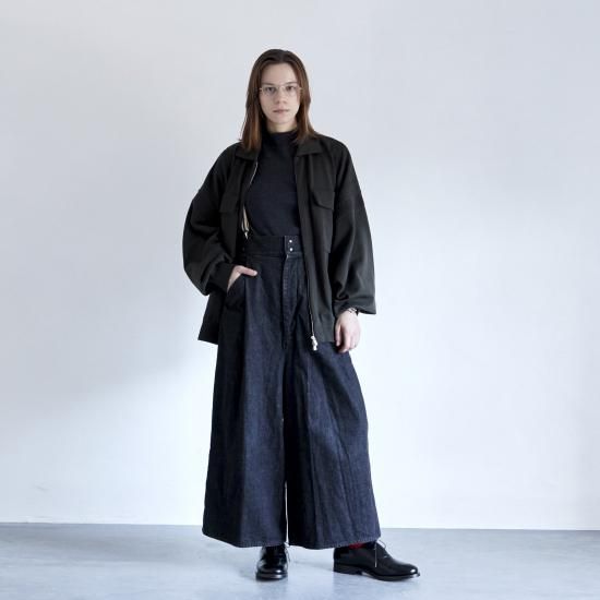 Shigure Zip Blouson / BLACK - YASHIKI