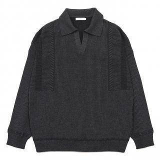 Setsuen Skipper Knit / BLACK