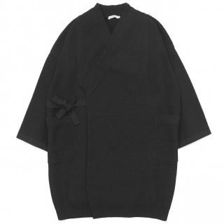 Yukiato Knit Coat / BLACK