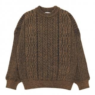 Sekkei mohair Knit / ORANGE