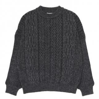 Sekkei mohair Knit / BLACK