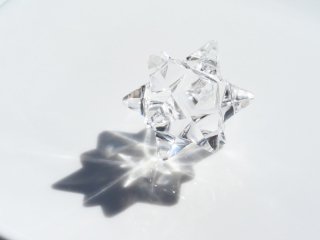 【Q363】水晶 / 一生モノのパワーストーン！ヒマラヤ水晶で出来た聖なるアステロイド約2.8cm