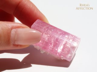 【TM9】トルマリン / 鮮やかなピンク色が魅力のアフガニスタン産の原石ピンクトルマリン