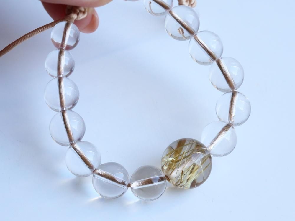 至高の逸品】☆超透明な巨珠！☆絶大な存在感！☆黄金の輝き