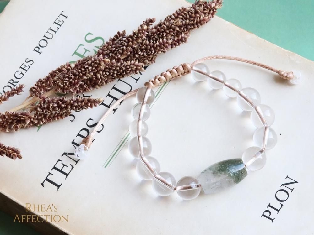 Q445】水晶 / 心の浄化と運気アップ！人生を変えたい時に身につけたい