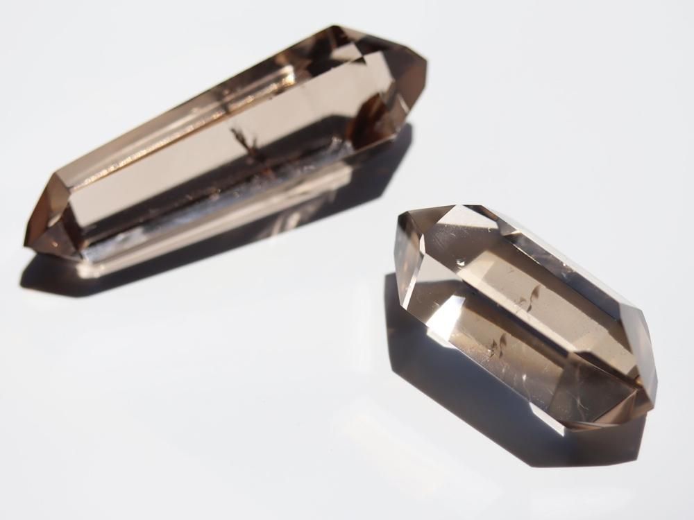 SQ65】スモーキクォーツ / 最高の守り石スモーキークォーツ・ダブル