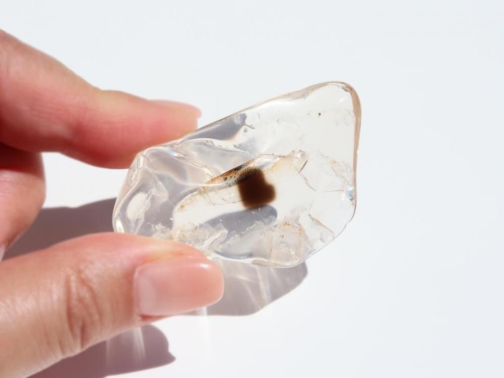 2キロ超 スモーキーシトリン クラスター 浄化 金運 魔除け 流木台座付