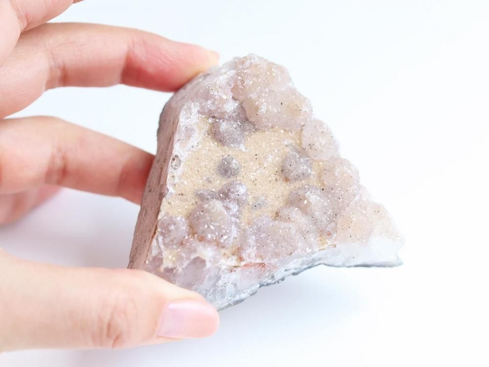 AT244】アメジスト / キラキラの結晶が魅力のドゥルジータイプの