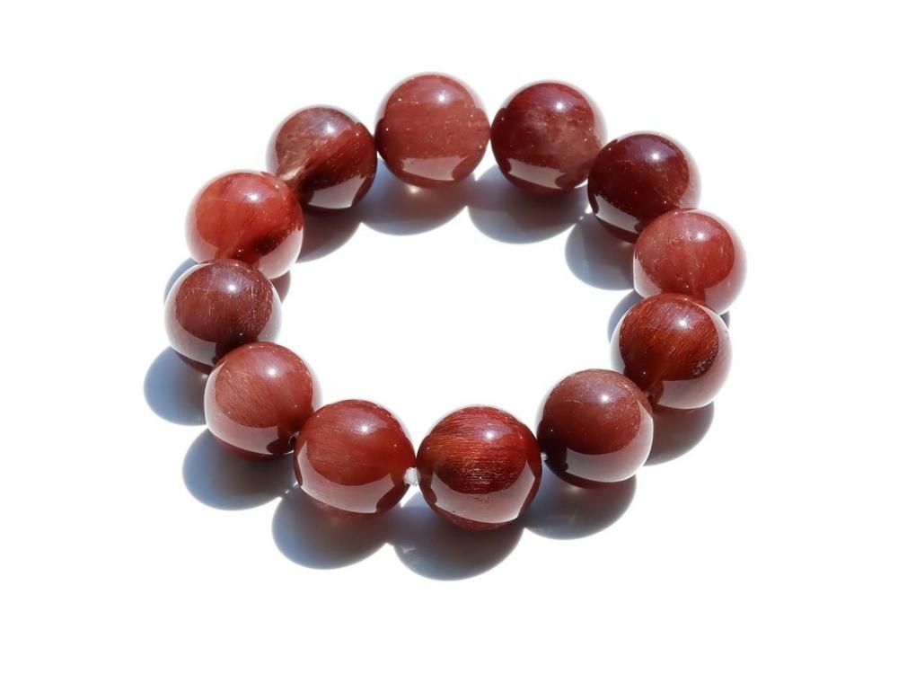 r*r様 半額！⭕️天然石　レッドルチル　ブレスレット r*r様 半額！⭕️天然石 レッドルチル ブレスレット