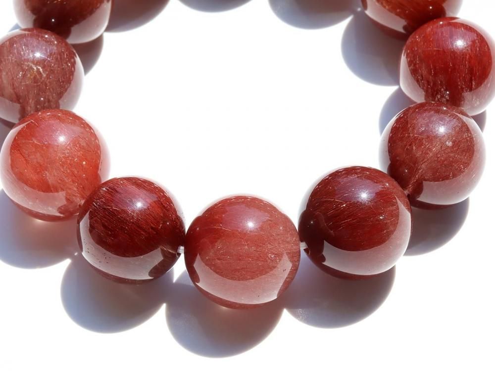 r*r様 半額！⭕️天然石　レッドルチル　ブレスレット 楽天市場】レッドルチル ブレスレットの通販