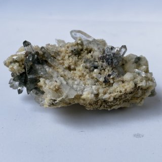 天然石　原石・磨　カルサイト＆ヒマラヤ水晶