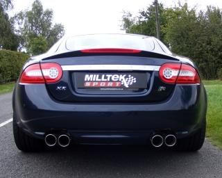 MILLTEK ミルテック マニホールドバックエキゾースト SSXJR814    Jaguar XKR 5.0 V8