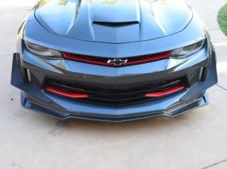 ZL1addons フロントバンパーカナード シボレー カマロ 6TH LS LT RS