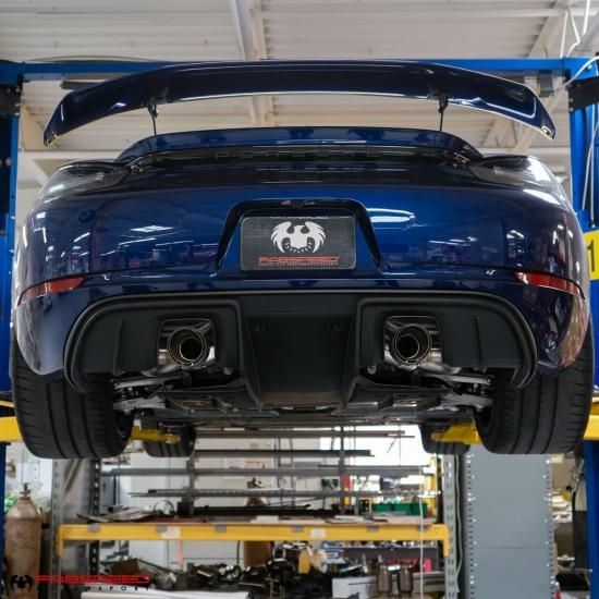 FABSPEED バルブトロニックエキゾーストシステム ポルシェ 718 GT4 GTS
