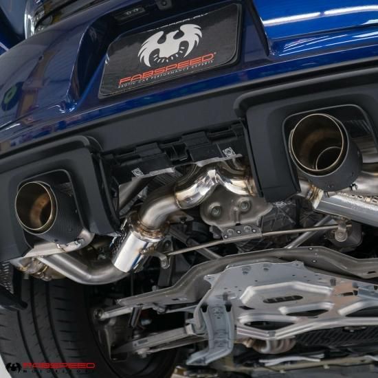 FABSPEED バルブトロニックエキゾーストシステム ポルシェ 718 GT4 GTS
