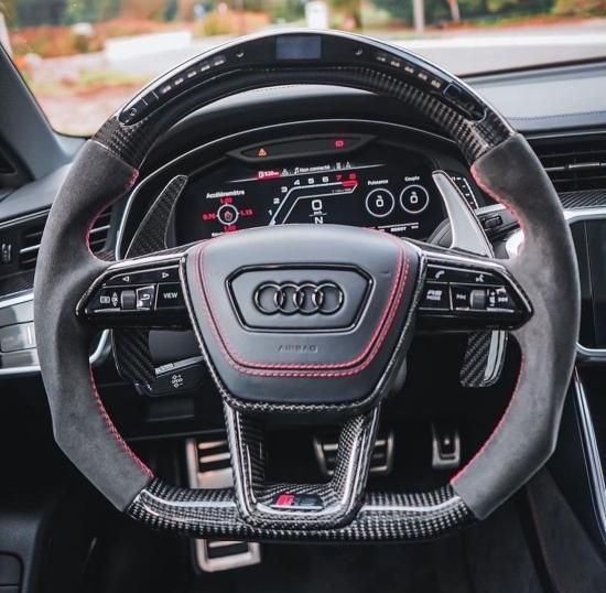 値下げ交渉可能 RST カーボンステアリング AUDI TYPE2 新品未使用品 値下げ交渉可能 RST カーボンステアリング AUDI TYPE2 新品未