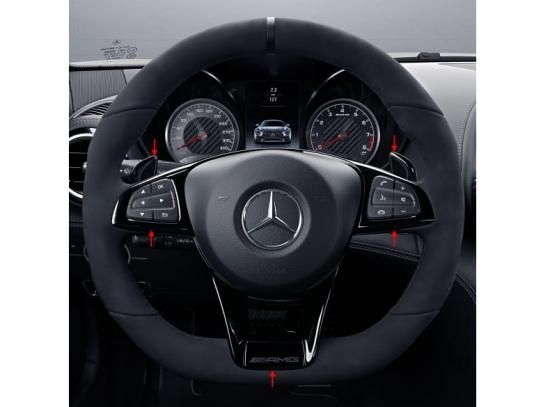 メルセデスベンツ　ステアリングホイール メルセデスベンツ純正 AMG ナイトパッケージ ステアリング